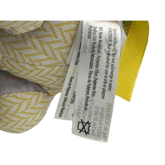 Skip Hop Bandana Buddies Baby Plush Unicorn Purple Rattle Activity Teething Toy - Picture 4 of 8